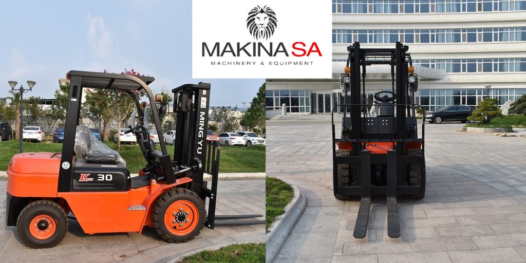 CPC30 Diesel Forklift - with Logo